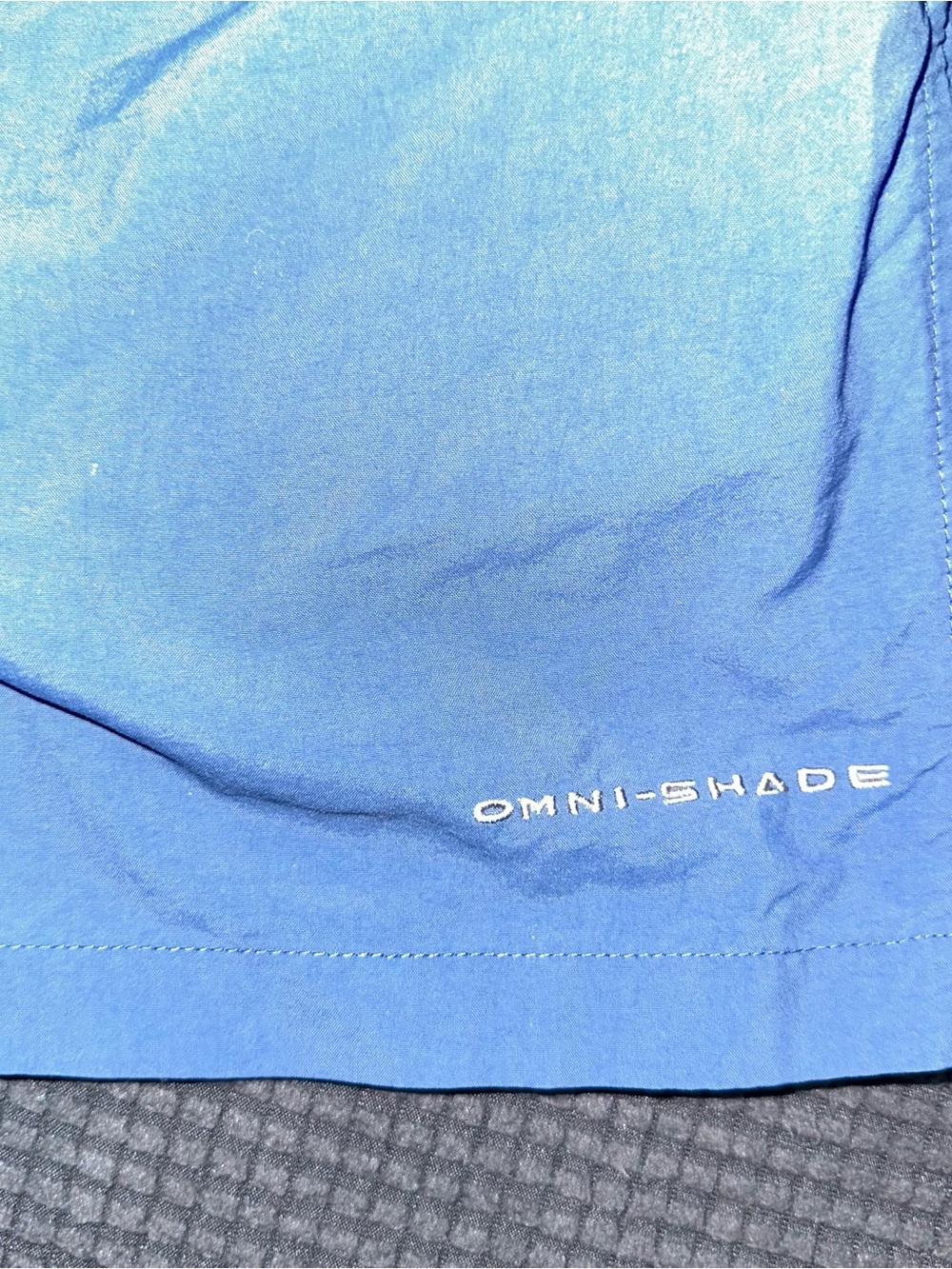 Columbia PFG Omni Shade Blue Fishing Shorts Mens XL 6 Inch Inseam - Picture 2 of 7